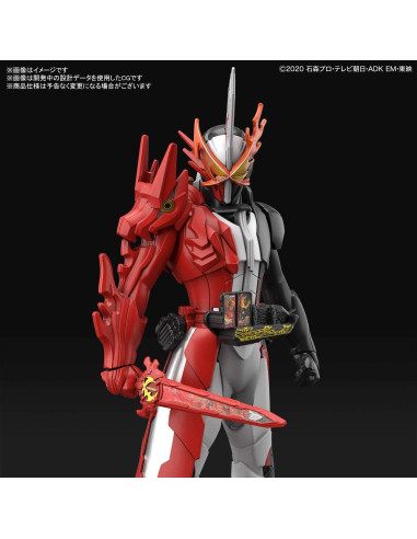 Kit de Modelo Kamen Rider Saber Bandai Hobby 36 Piezas