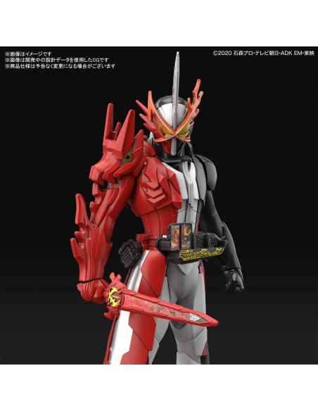 Kit de Modelo Kamen Rider Saber Bandai Hobby 36 Piezas