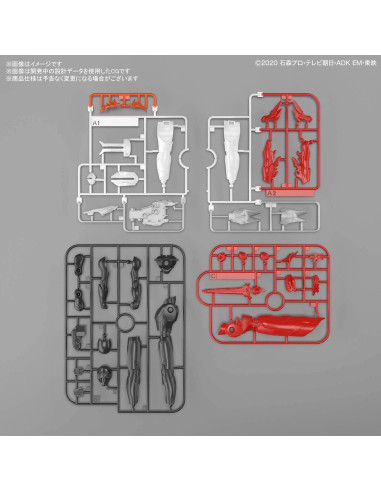 Kit de Modelo Kamen Rider Saber Bandai Hobby 36 Piezas