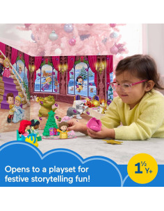 Calendario de Adviento Fisher-Price Little People Disney 24 Figuras 2