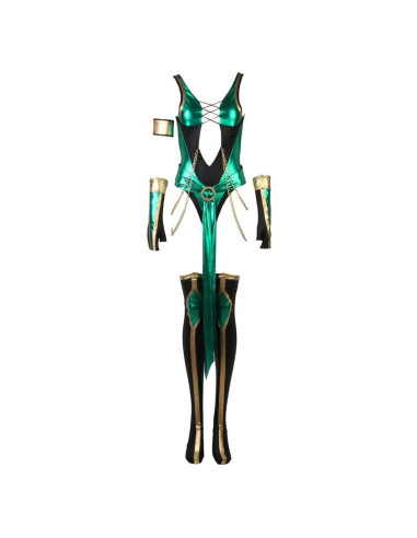 Traje de Cosplay Mujer CosplayDiy MK X Jade X-Pequeño