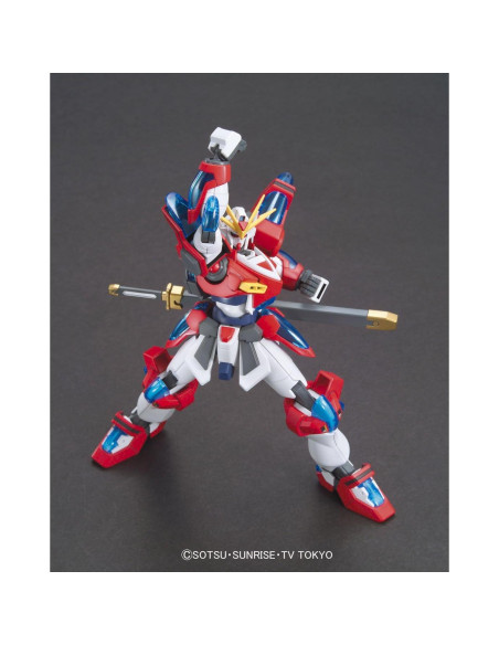 Figura de Acción Bandai HGBF 1/144 Kamiki Burning Gundam