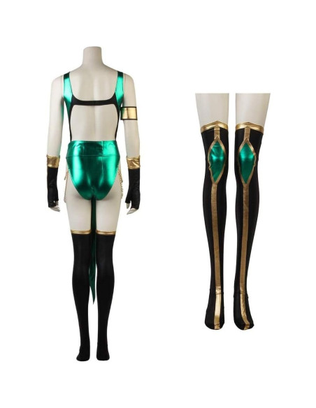 Traje de Cosplay Mujer CosplayDiy MK X Jade X-Pequeño
