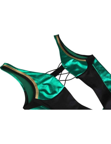 Traje de Cosplay Mujer CosplayDiy MK X Jade X-Pequeño