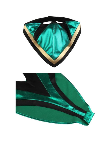 Traje de Cosplay Mujer CosplayDiy MK X Jade X-Pequeño