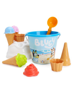 Juego de cubo y pala Toyland Bluey 14 piezas para playa