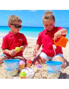 Juego de cubo y pala Toyland Bluey 14 piezas para playa 2