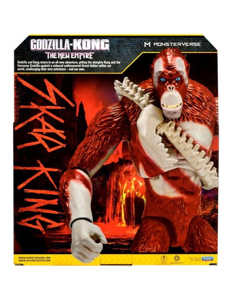 Figura Gigante Skar King 28 cm Godzilla x Kong Playmates Toys