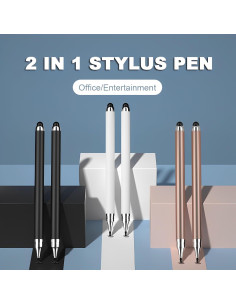 Bolígrafo Stylus 2-en-1 Dxlam, 3pcs Alta Precisión para Tablets 2