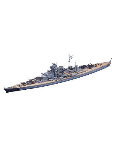Modelo de Plástico Aoshima 1/700 Acorazado Bismarck