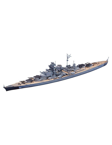 Modelo de Plástico Aoshima 1/700 Acorazado Bismarck