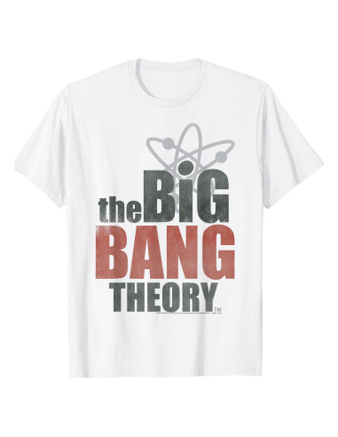 Camiseta de hombre The Big Bang Theory con logo