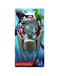 Llave de anillo de pewter Marvel Thor casco 6.03x10.16 cm 2