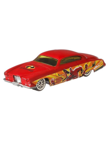 Auto de Juguete Hot Wheels Los Increíbles - GJV21 - Rojo 1:64