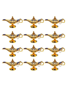 Paquete de 12 Lámparas Mágicas Aladino Hsiwto - Decoración Azul