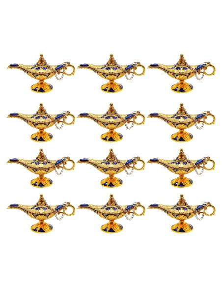 Paquete de 12 Lámparas Mágicas Aladino Hsiwto - Decoración Azul