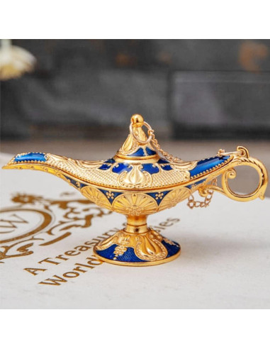 Paquete de 12 Lámparas Mágicas Aladino Hsiwto - Decoración Azul