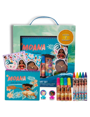Conjunto de Arte Disney Moana Diseños Innovadores 17 Piezas