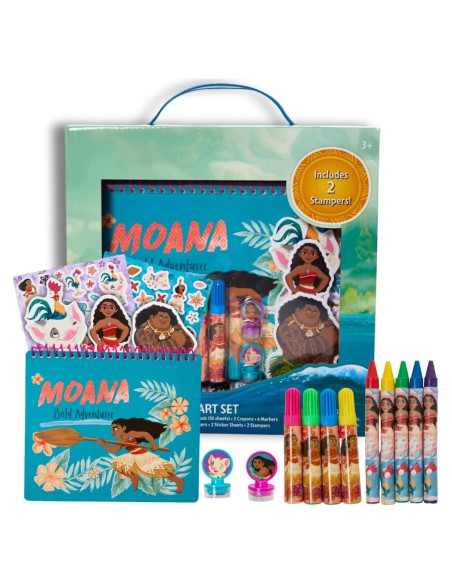 Conjunto de Arte Disney Moana Diseños Innovadores 17 Piezas