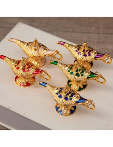 Paquete de 12 Lámparas Mágicas Aladino Hsiwto - Decoración Azul