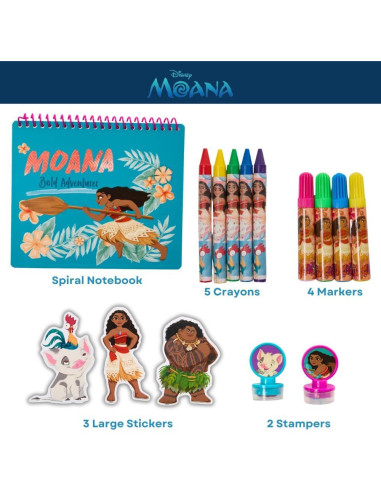 Conjunto de Arte Disney Moana Diseños Innovadores 17 Piezas