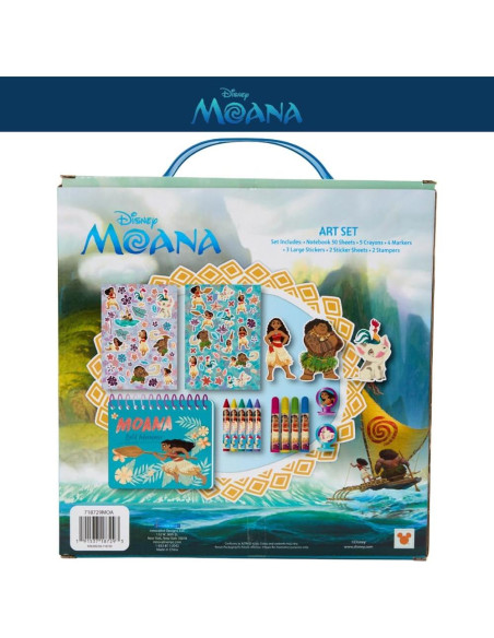 Conjunto de Arte Disney Moana Diseños Innovadores 17 Piezas