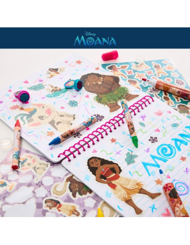 Conjunto de Arte Disney Moana Diseños Innovadores 17 Piezas