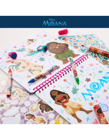 Conjunto de Arte Disney Moana Diseños Innovadores 17 Piezas