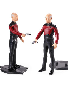Conjunto de Figuras de Acción Star Trek - 4 Figuras + Stickers 2