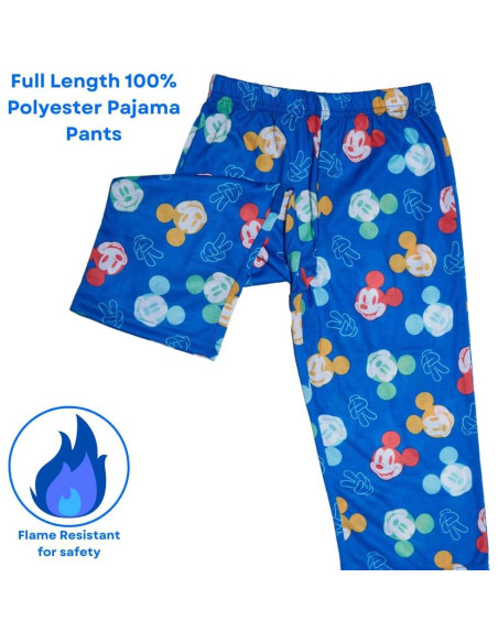 Conjunto de Pijamas Mickey Mouse Disney 2 Piezas Talla 4T Azul