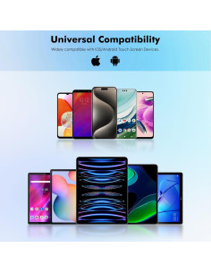 Lápiz Estilográfico MoKo Blanco Universal para Pantallas Táctiles 2