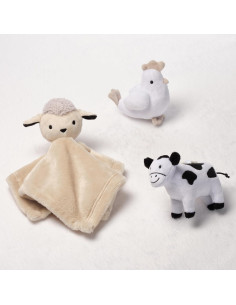 Set de Regalo de Juguetes de Peluche Lambs & Ivy 3 Piezas 2