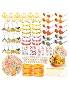 Favoritos de Fiesta Groovy Tenceur 146 Piezas para Cumpleaños