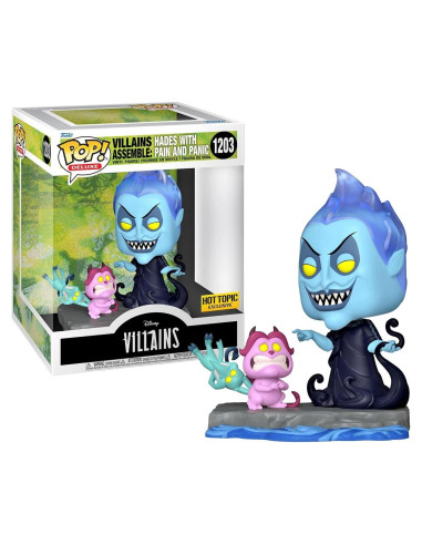 Funko POP! Deluxe Hades con Pain y Panic 10.8 cm