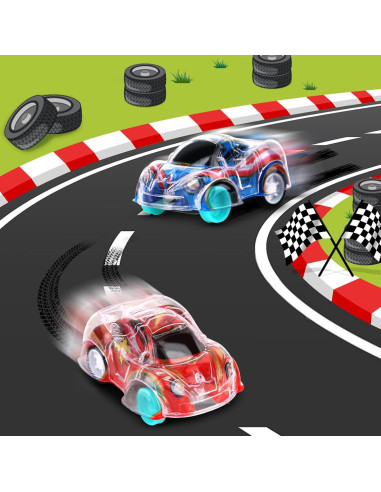 Set de 36 Coches de Retroceso Hooqict para Niños 5 cm