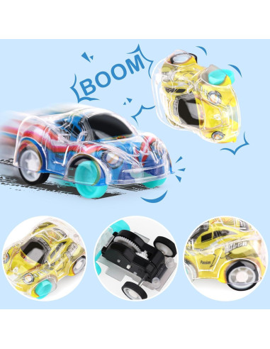 Set de 36 Coches de Retroceso Hooqict para Niños 5 cm