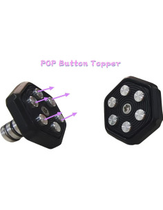 Cabeza de Perno EDC FELIXCONN, Juguete Fidget Mini 2.54 cm 2