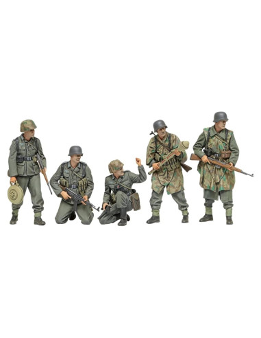 Kit de Modelo TAMIYA 1:35 Infantería Alemana 1943-45