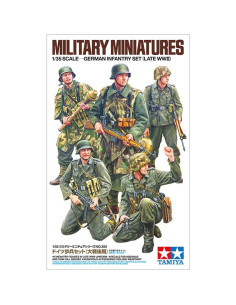 Kit de Modelo TAMIYA 1:35 Infantería Alemana 1943-45 2