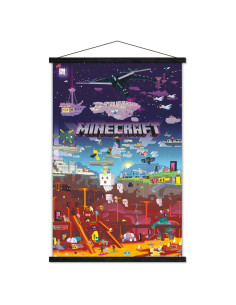 Póster de Pared Trends International Minecraft 56.5x86.4 cm