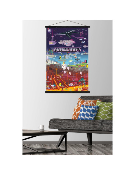 Póster de Pared Trends International Minecraft 56.5x86.4 cm