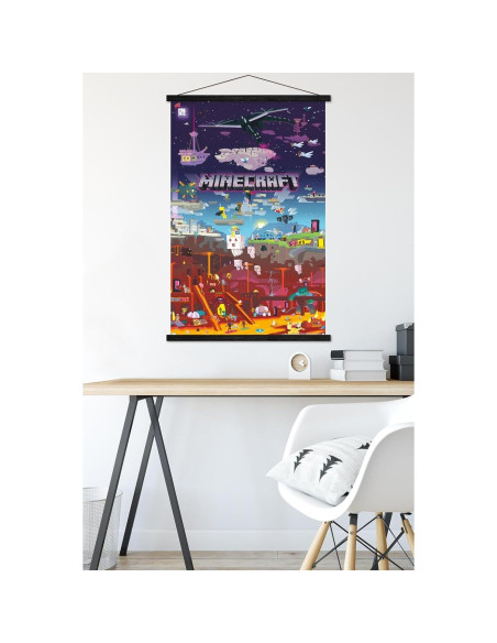 Póster de Pared Trends International Minecraft 56.5x86.4 cm