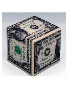 Cubo de Velocidad Dollar Bill 3x3 - Diseño Billete EE.UU.