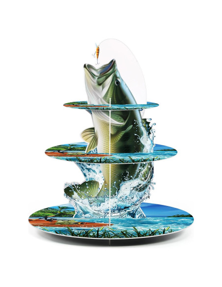 Soporte para Cupcakes de Pesca Weysat 3 Niveles 35x33.4cm
