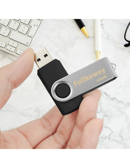 Unidad Flash USB 2.0 Fullkewey 32GB Alta Velocidad Azul