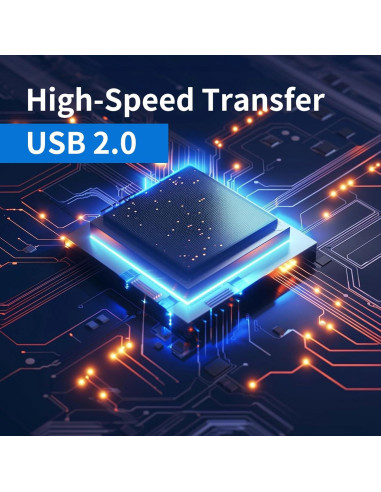 Unidad Flash USB 2.0 Fullkewey 32GB Alta Velocidad Azul