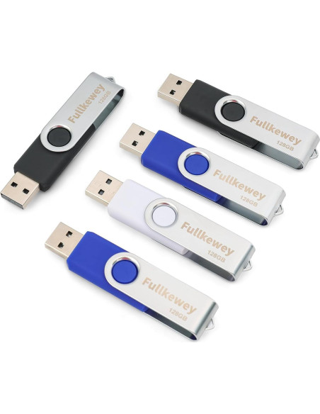 Unidad Flash USB 2.0 Fullkewey 32GB Alta Velocidad Azul
