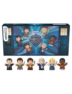 Conjunto Coleccionable Little People Doctor Who Fisher-Price - 6 Figuras