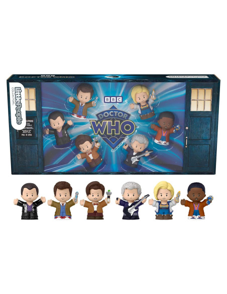 Conjunto Coleccionable Little People Doctor Who Fisher-Price - 6 Figuras