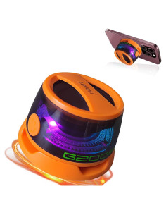 Altavoz Bluetooth Magnético LENOLL Naranja 3W con RGB